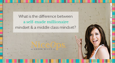 Self Made Millionaire Mindset vs Middle Class