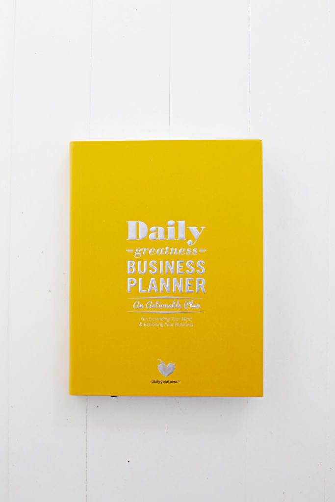 The Daily Greatness Business Planner